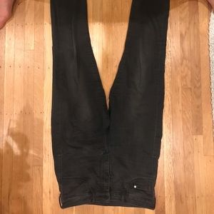 H&M super high waist control black jeans